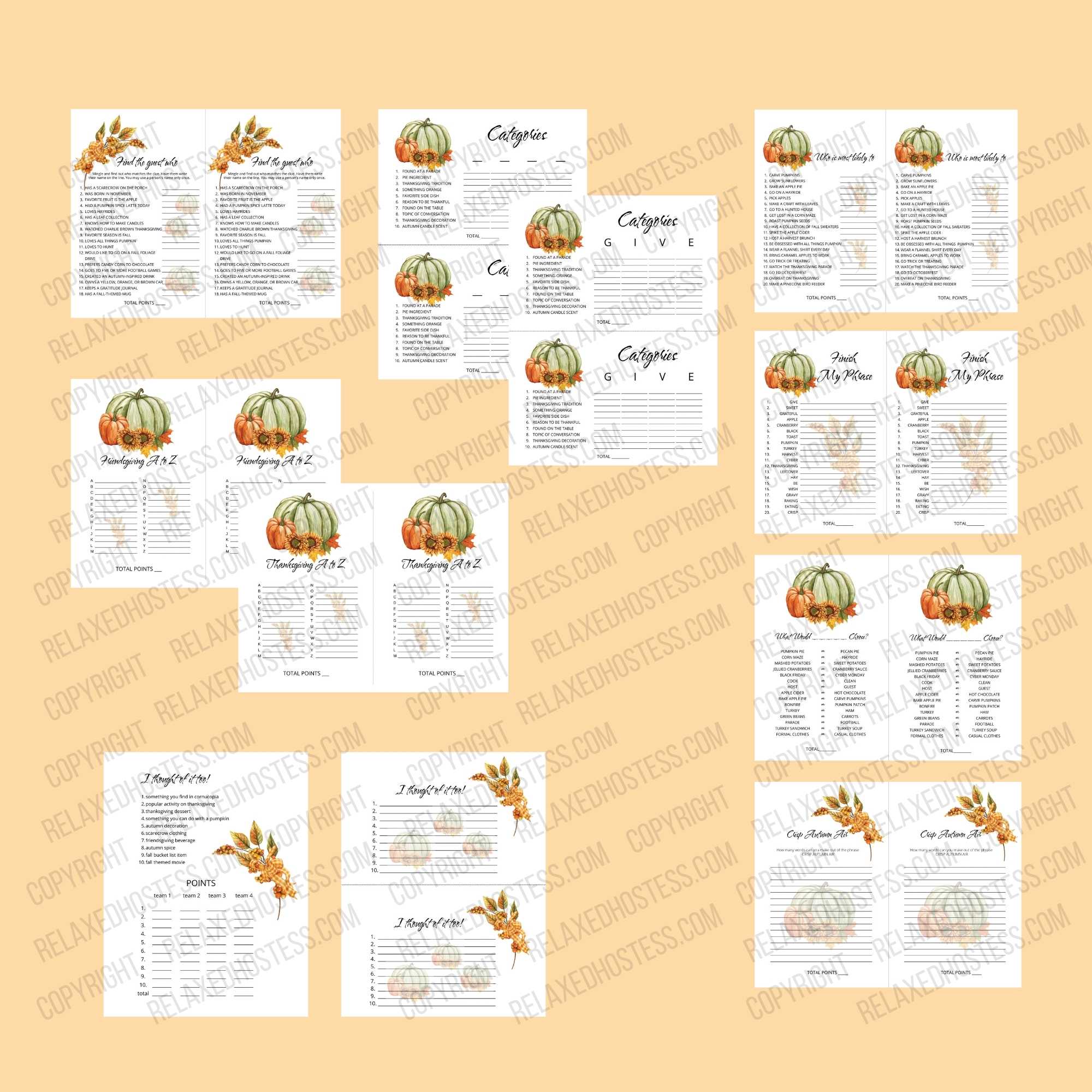 fun-thanksgiving-friendsgiving-games-for-adults-printable-pdf-relaxed-hostess for Free Printable Thanksgiving Games For Adults Pdf Fun Thanksgiving / Friendsgiving Games for Adults (printable, pdf) – Relaxed Hostess for Free Printable Thanksgiving Games For Adults Pdf