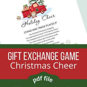 Christmas Lane Gift Exchange Game for Large Families – Relaxed Hostess